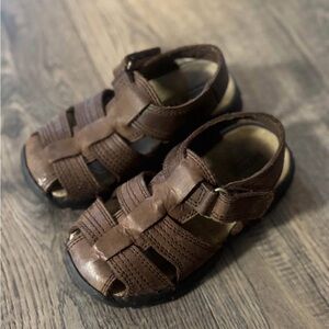 Stride Rite Fisherman Sandals  - Toddler Size 6 Brown